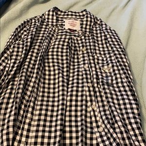 Black and white flannel